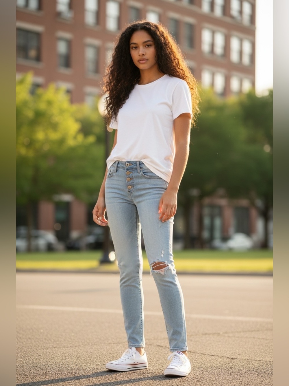7 for All Mankind Luxe Vintage Josefina size 26 lightwash